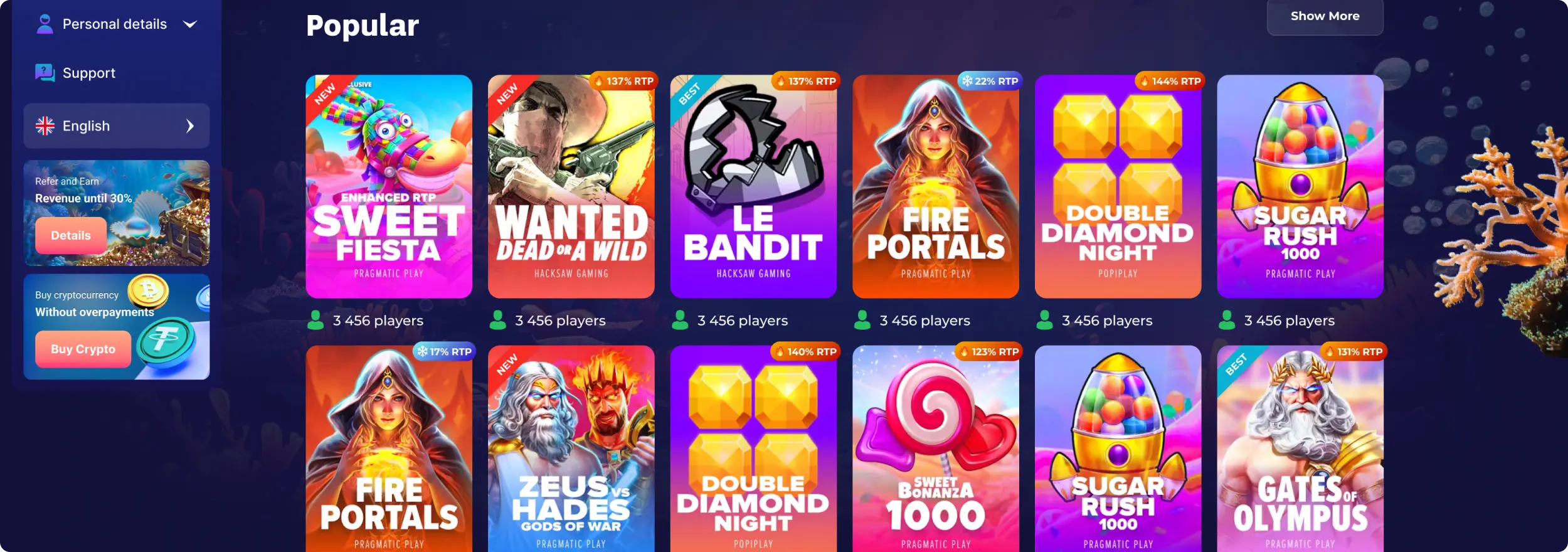 Triton Slots strona Triton Slots strona